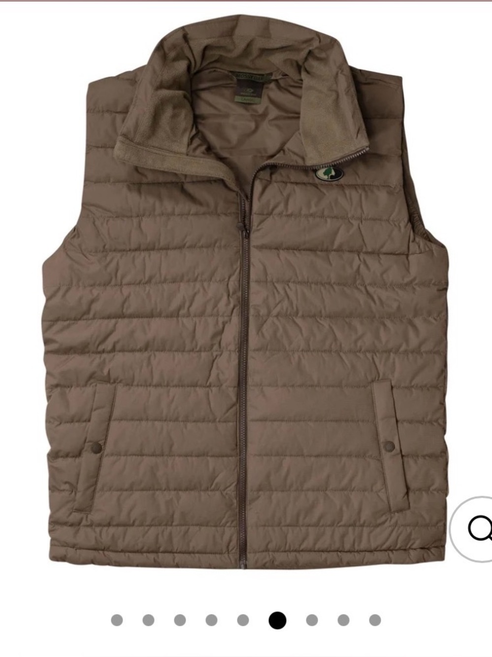 NWT Mossy Oak Puffer Vest Men’s XL